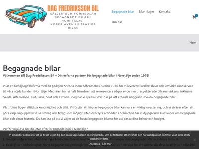 Begagnade bilar hos Dag Fredriksson Bil AB i Norrtälje - http://begagnade-bilar.nu