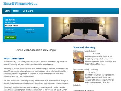 Hotell Vimmerby - http://hotellvimmerby.nu