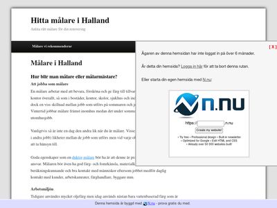 Målare i Halland - http://malarehalland.n.nu