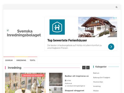 Svenska Inredningsbolaget - Heminredning och textil online - http://www.svenskainredningsbolaget.se