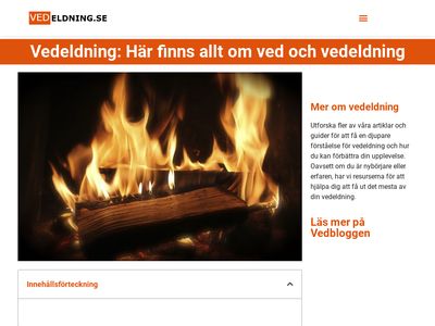Vedeldning - http://www.vedeldning.se
