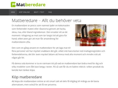 Matberedare - http://matberedare.net