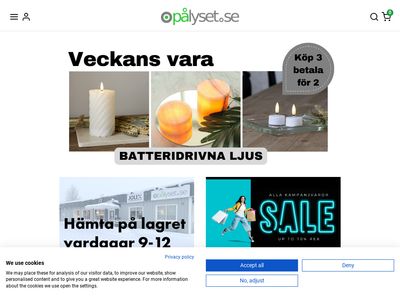 Pålyset.se - klimatsmart belysning - http://palyset.se