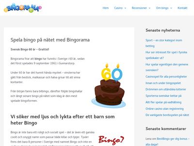 Bingo guide - http://www.bingorama.se
