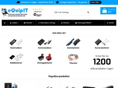 EQuipIT.se - laddare,  batterier och tillbehör till datorer - http://www.equipit.se