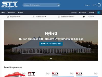 Party och Toptält samt eventutrustning Proffs produkter - http://www.partytent.se