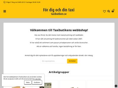 Taxibutiken - http://www.taxibutiken.se